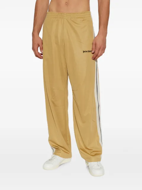Palm Angels logo-print side-stripe track pants