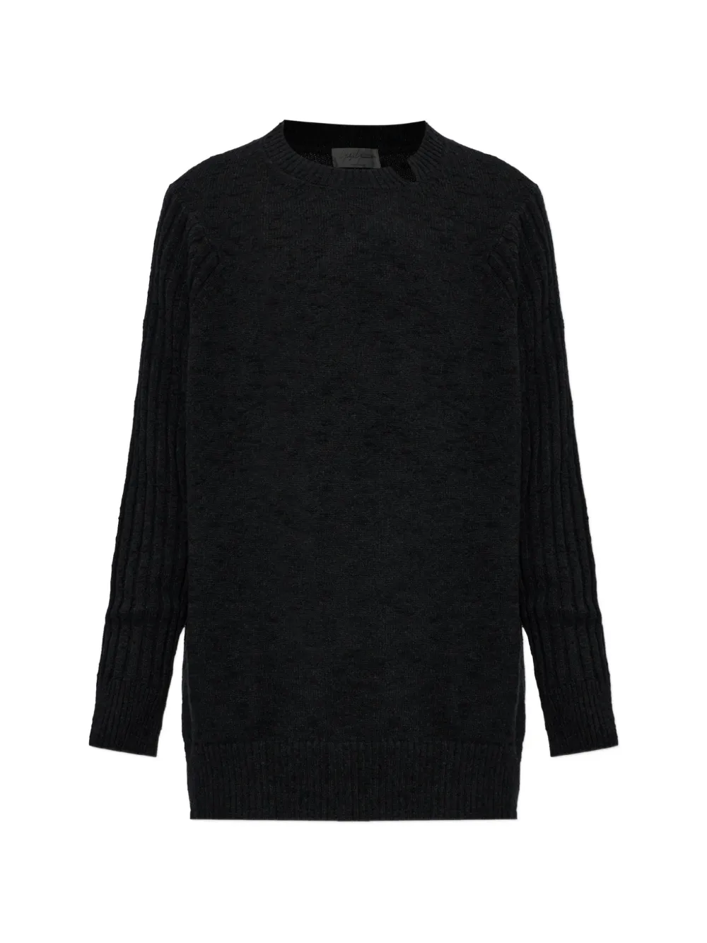 Yohji Yamamoto cut-out oversized sweater