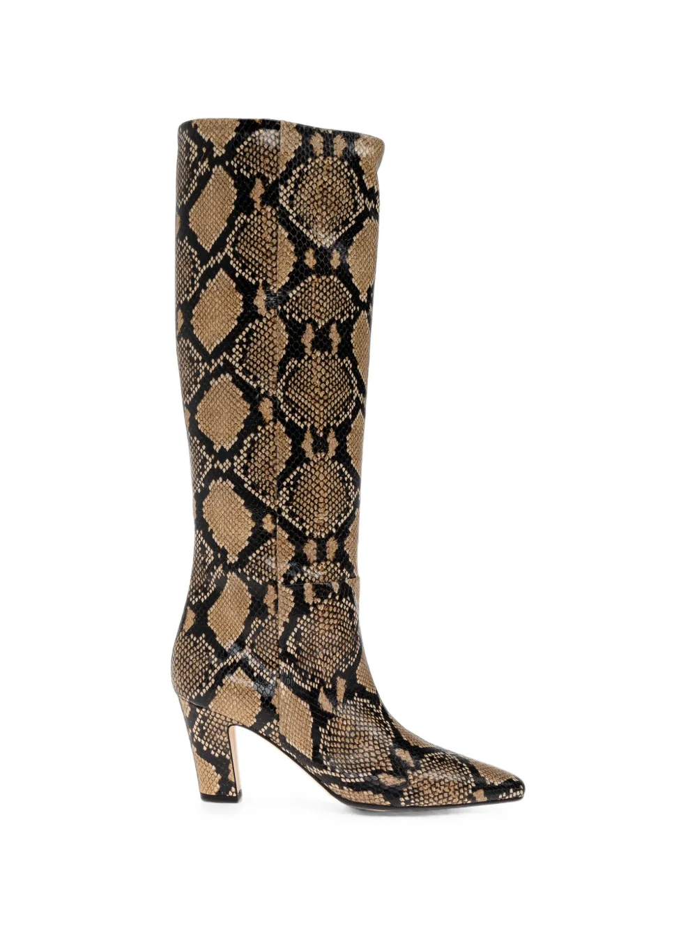 Aeyde Silva snake-print boots