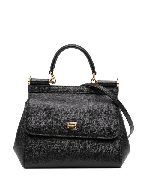 Dolce & Gabbana Pre-Owned 2000-2026 Small Dauphine Calfskin Miss Sicily satchel