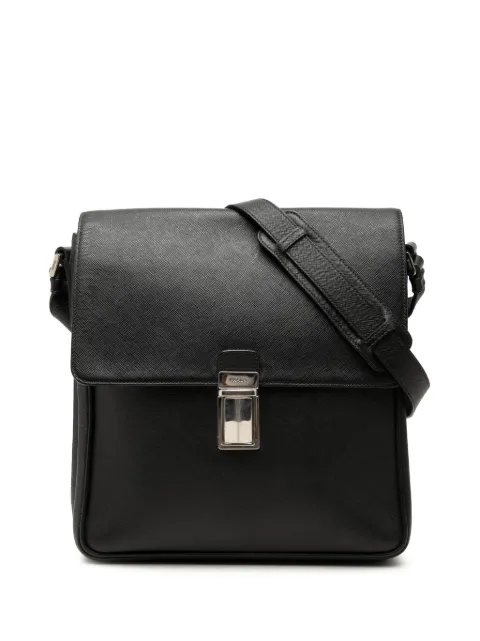 Prada Pre-Owned 2013-2026 Saffiano Buckle Messenger Bag crossbody bag