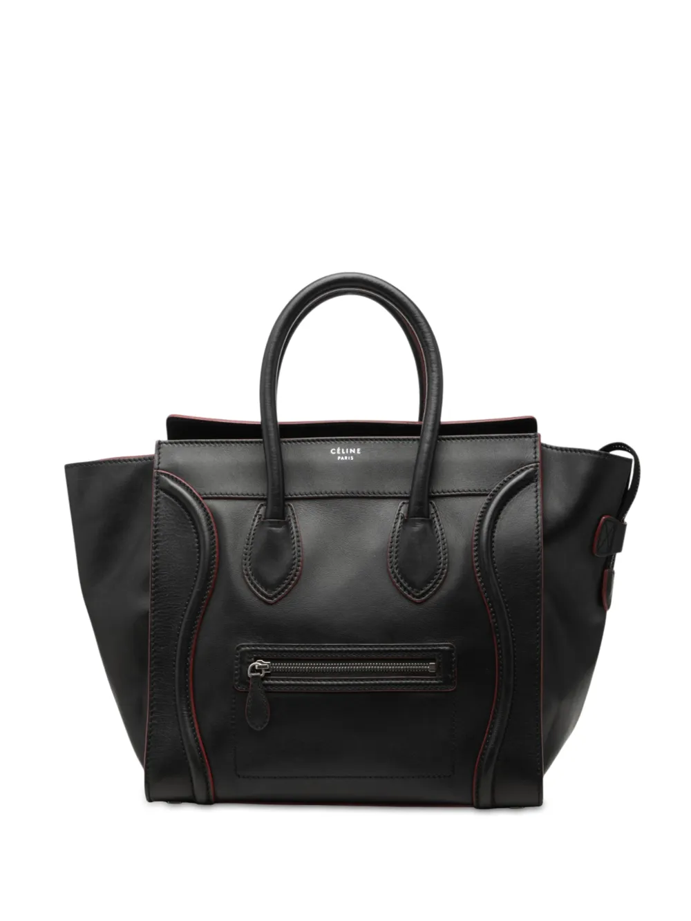Celine Pre-Owned 2012 Mini Calfskin Luggage tote bag - Nero