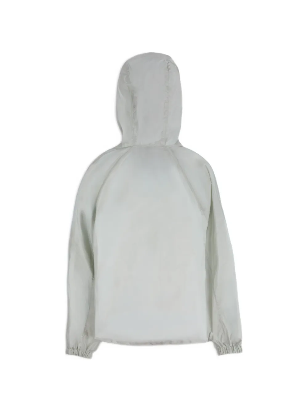 Moncler Coquelicot hooded lightweight cropped jacket Groen