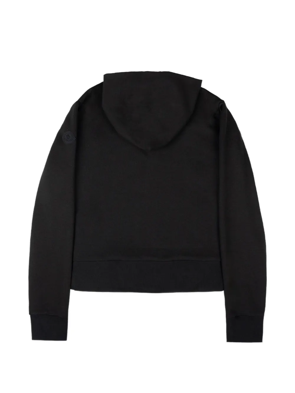 Moncler Hoodie met gewatteerd vlak Zwart