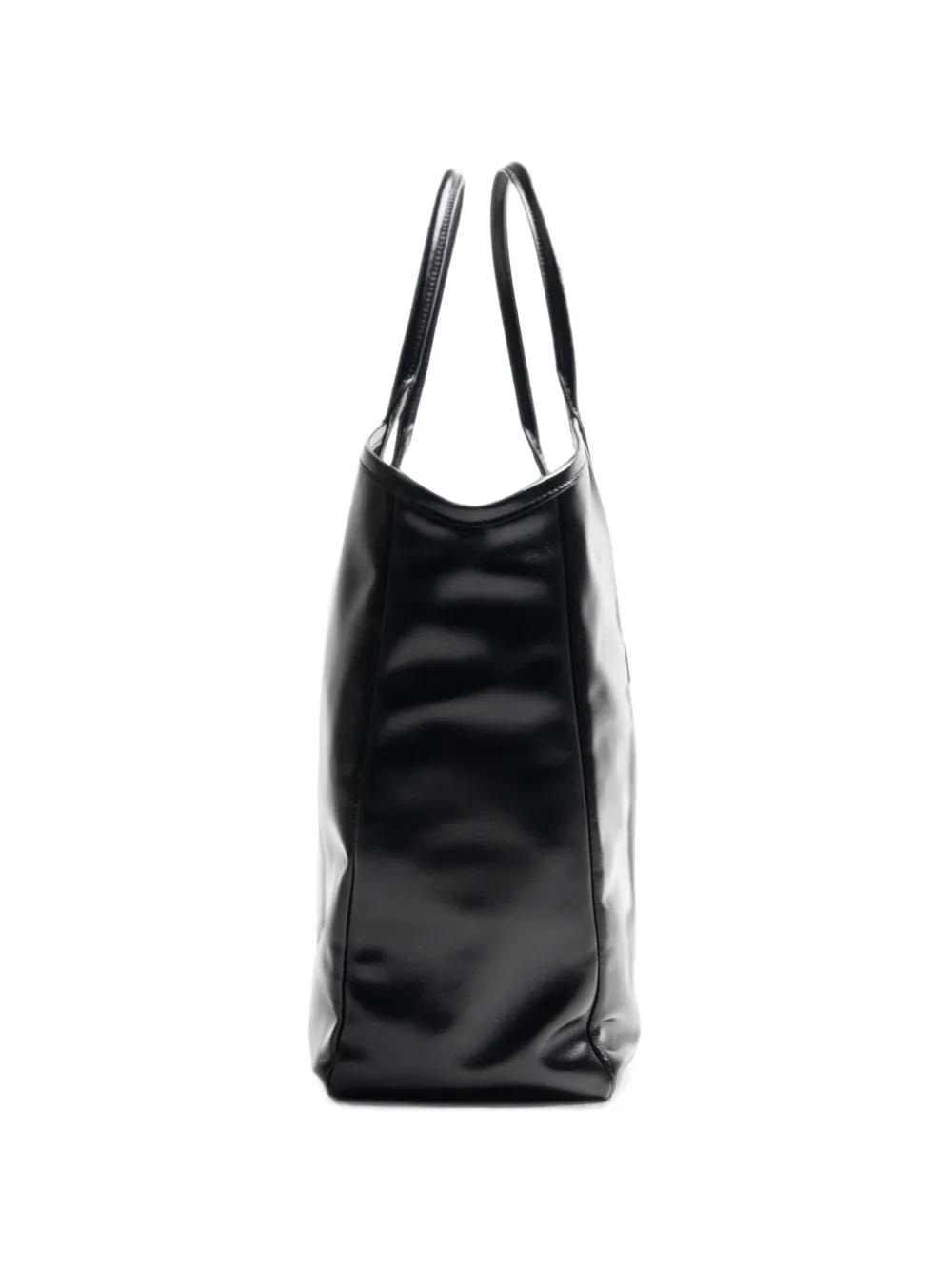 Miu Ivy leren tas Zwart