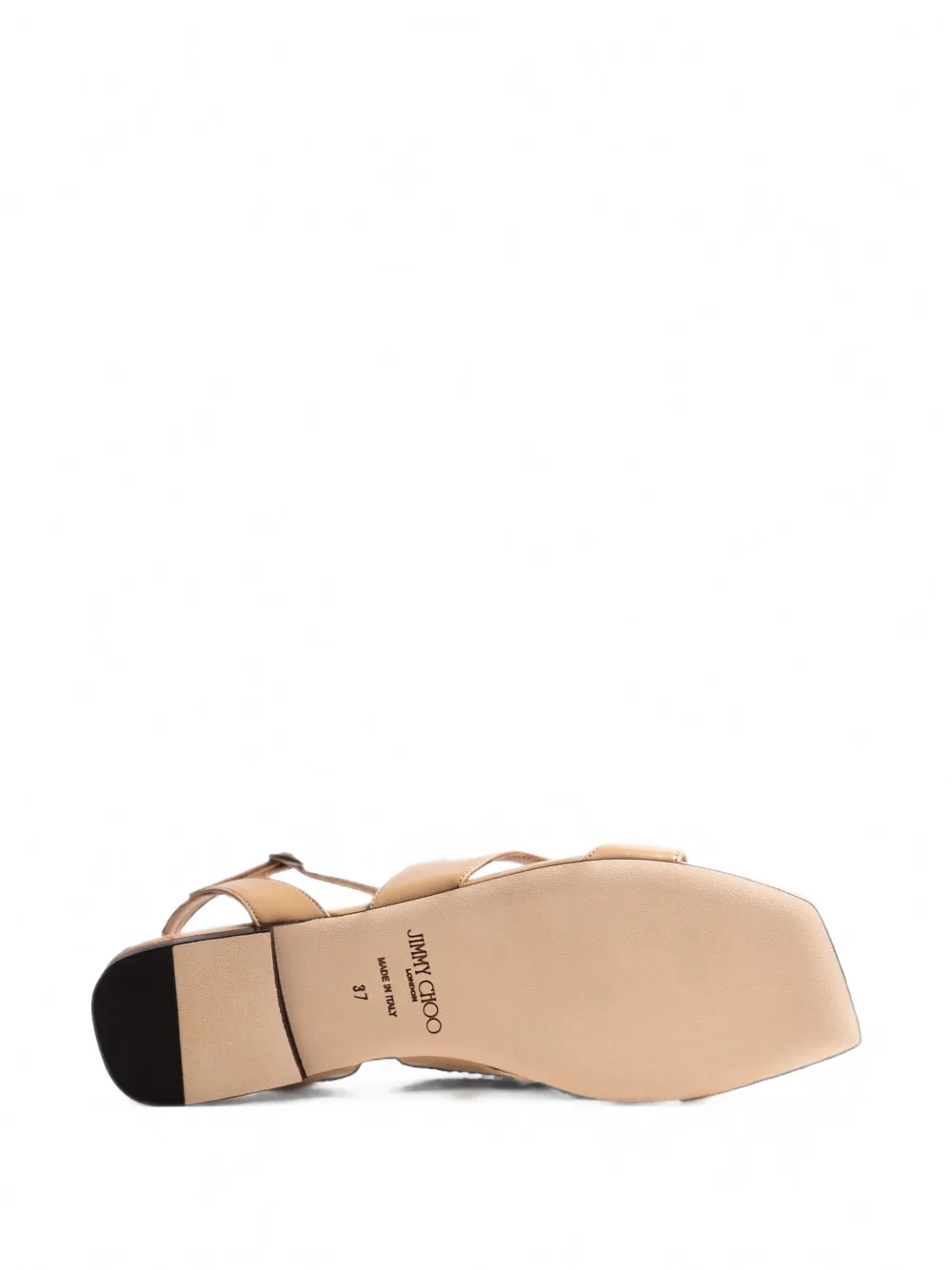 Jimmy Choo Ayla leather sandals Beige
