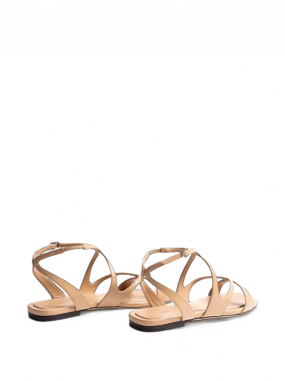 Jimmy Choo Ayla leather sandals Beige