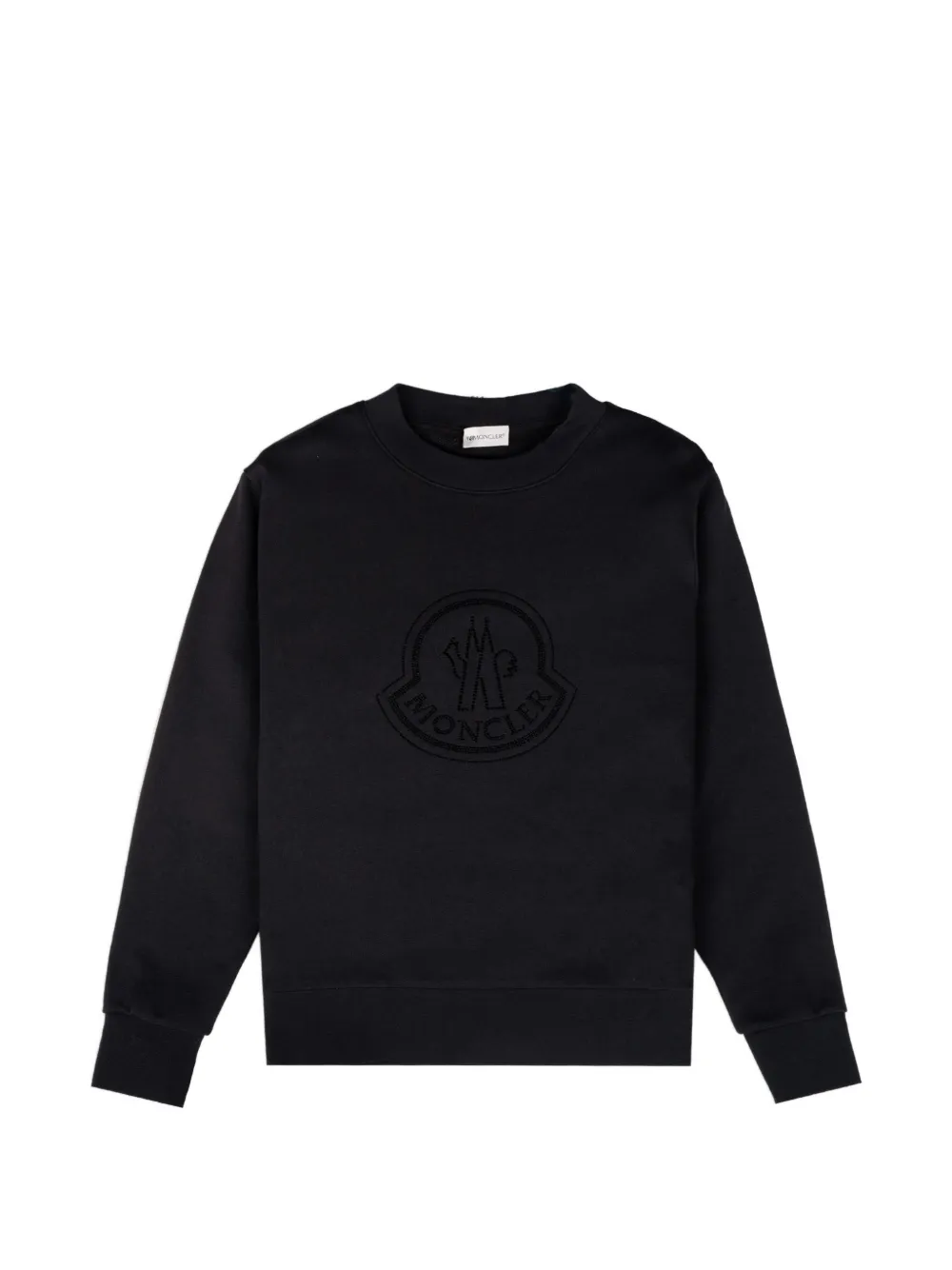 Moncler logo-embroidered sweatshirt · S