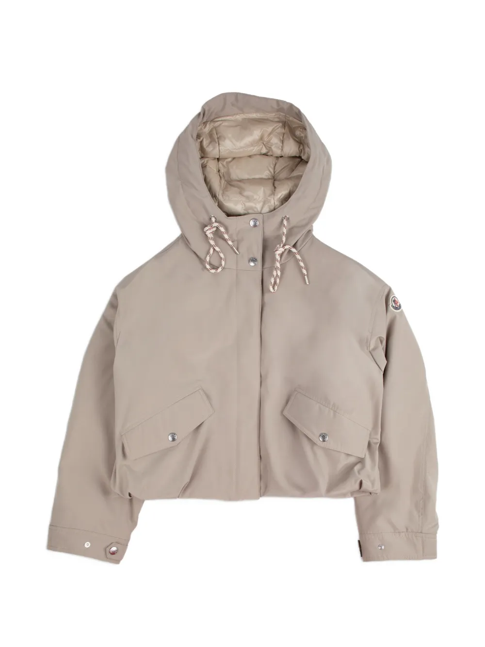 Moncler Eucalyptus hooded quilted jacket