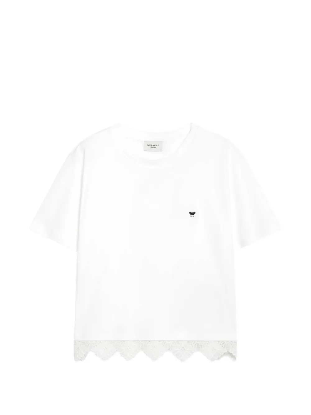 Weekend Max Mara Boxy-fit cotton T-shirt - Weiß