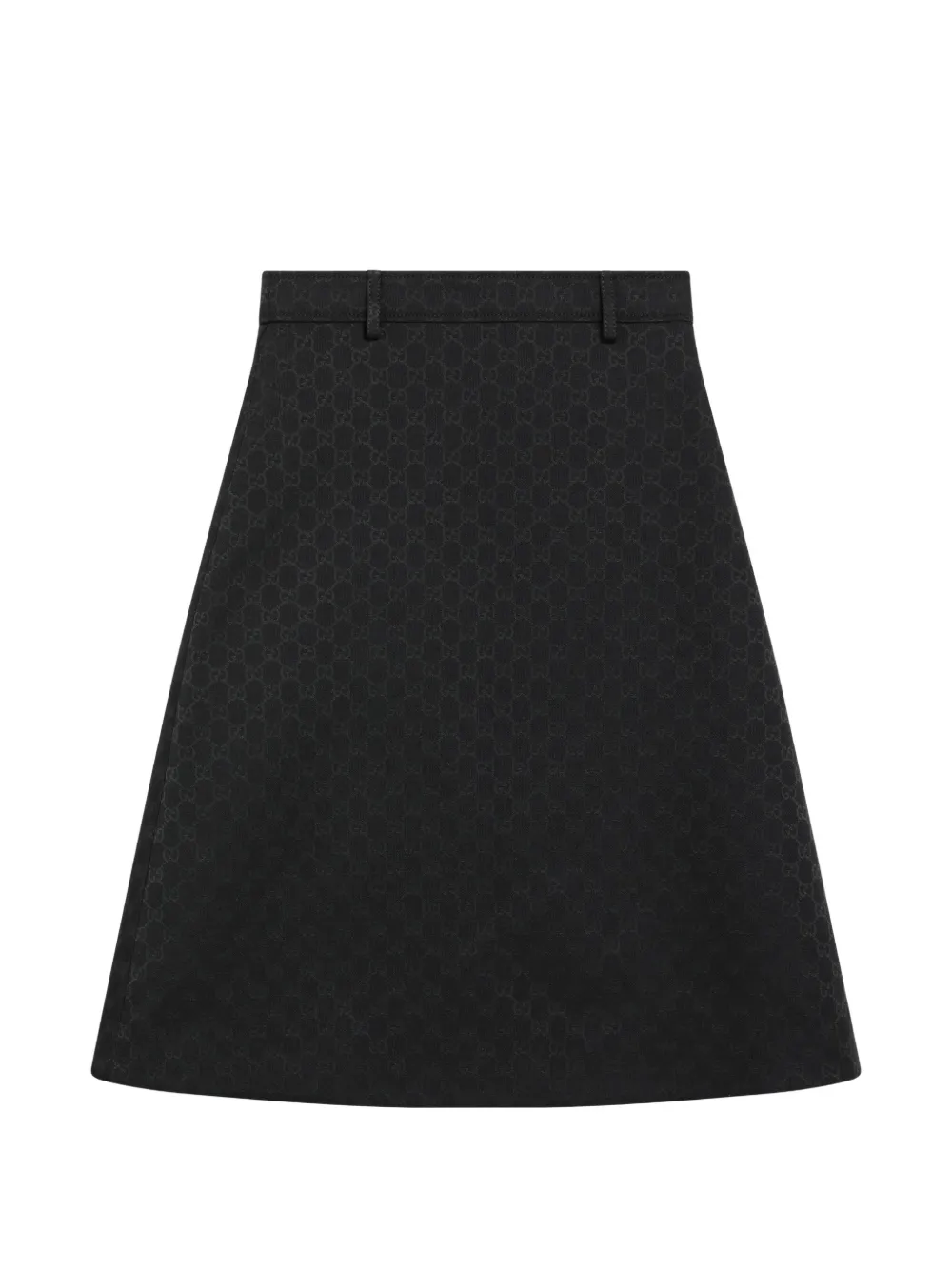 Gucci GG Supreme A-line midi skirt · 42