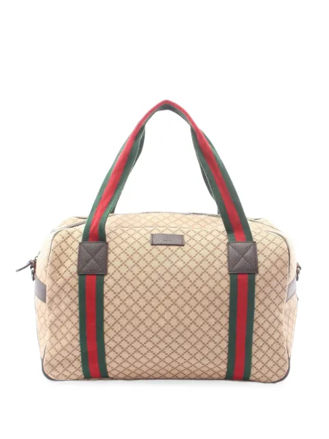 Gucci Pre-Owned 2010s Sherry Line Boston tote bag