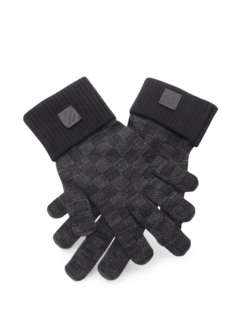 Louis Vuitton Pre-Owned Neo Petit Damier gloves