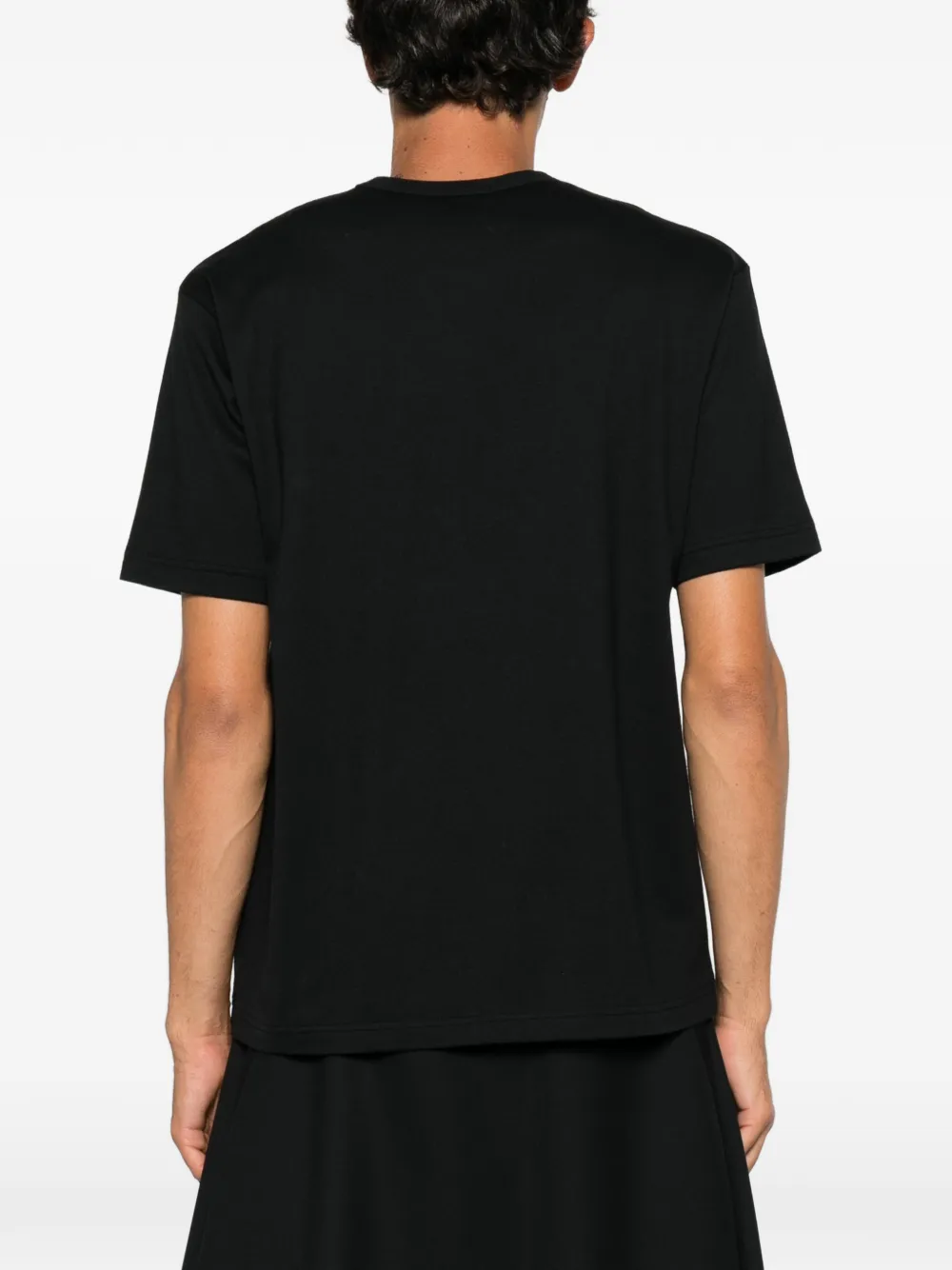 Comme des Garçons Homme T-shirt met logoprint Zwart