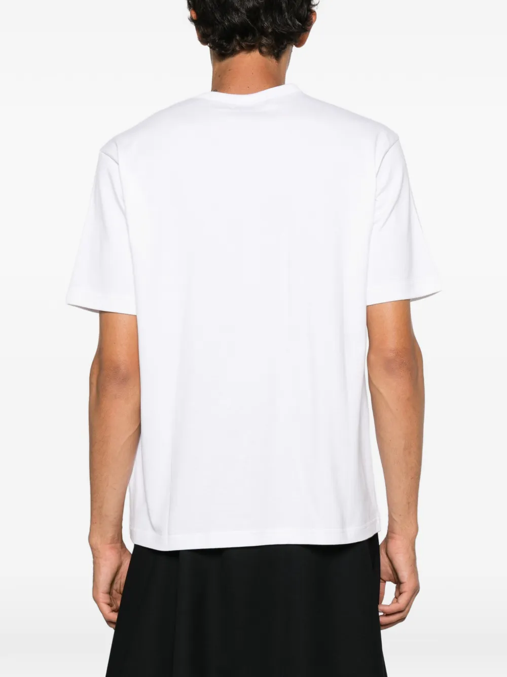 Comme des Garçons Homme T-shirt met logoprint Wit