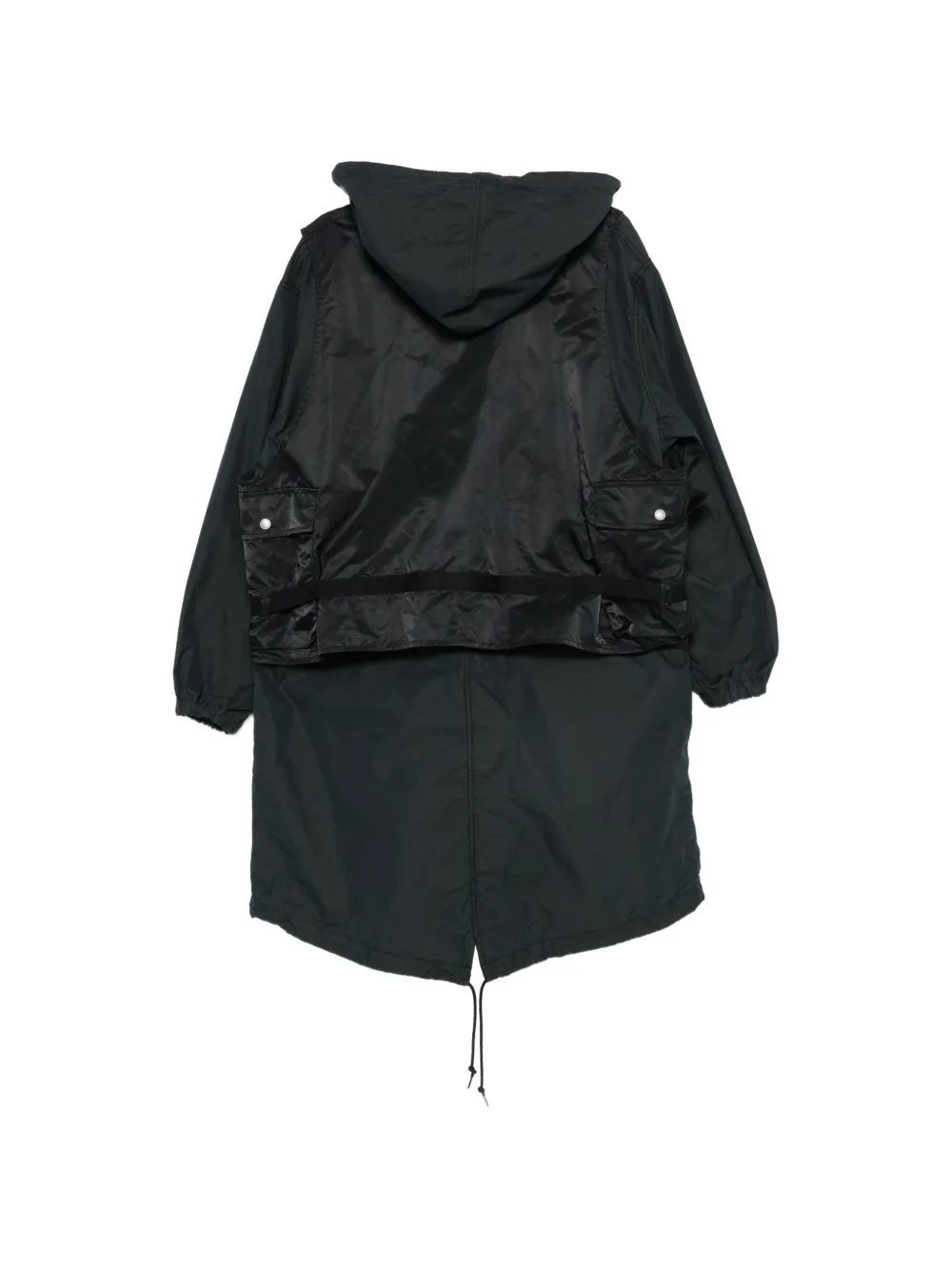 Comme des Garçons Homme Gelaagde jas Blauw