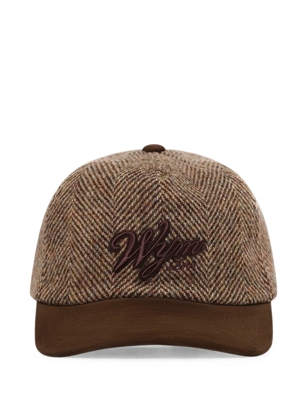 Wooyoungmi herringbone-wool cap