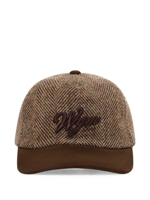 Wooyoungmi herringbone-wool cap
