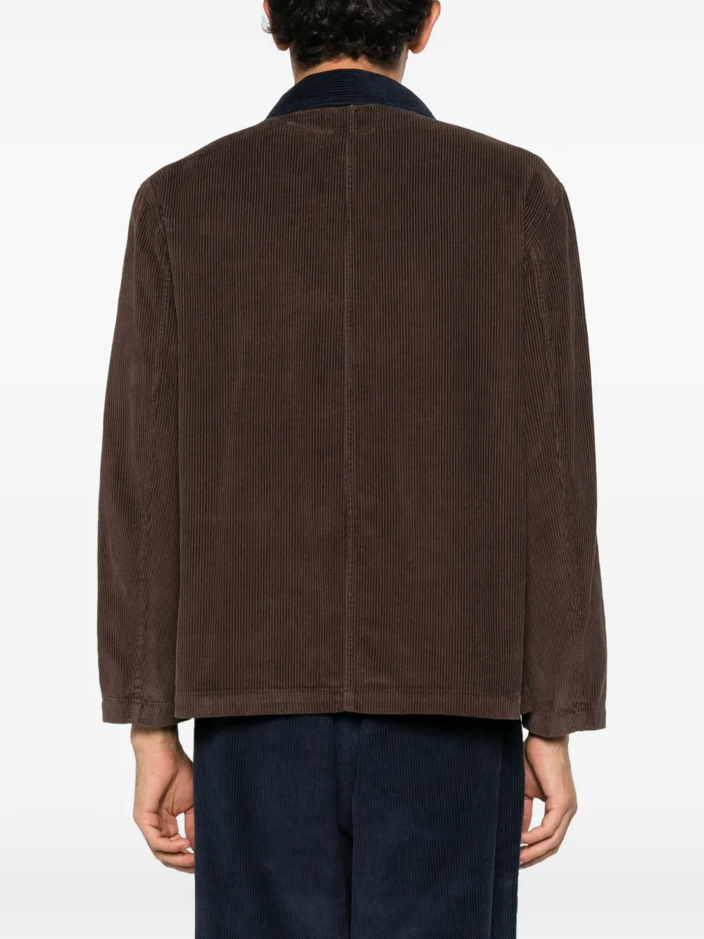 Universal Works corduroy pocket-detail jacket Bruin