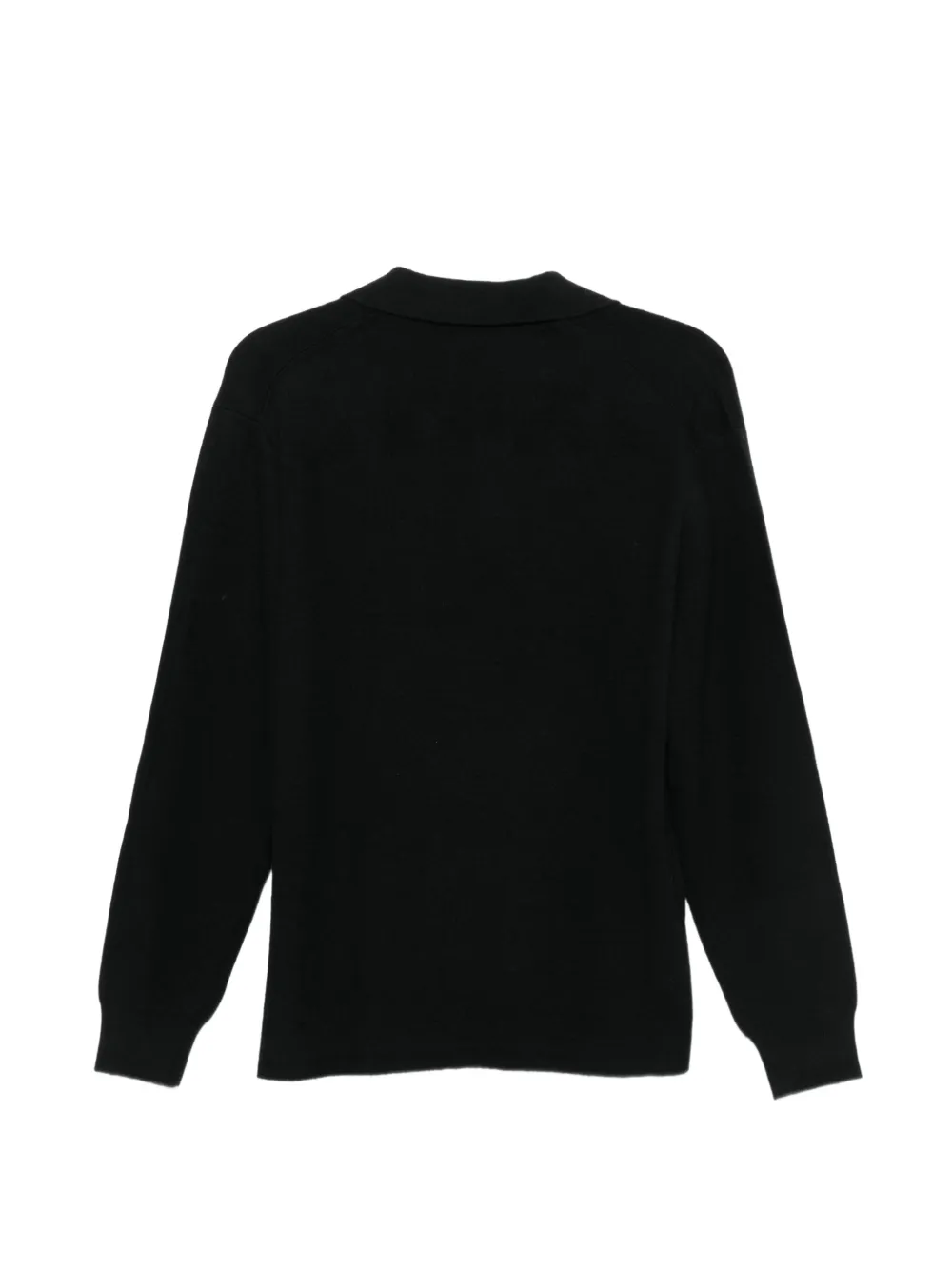 Junya Watanabe MAN button-up collared sweater Zwart