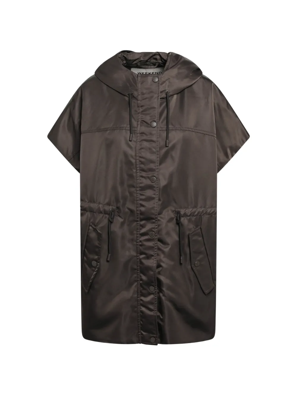 Weekend Max Mara water-repellent twill padded gilet - mud - Marron Weekend Max Mara water-repellent twill padded gilet - mud - Marron