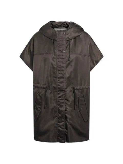 Weekend Max Mara chaleco capitonado de sarga repelente al agua