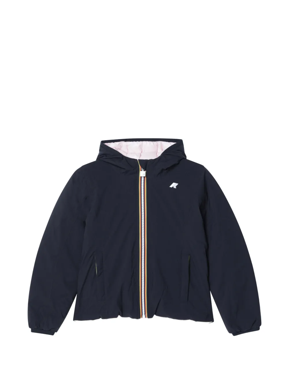 K Way Kids Lily St Thermo omkeerbaar jack Blauw