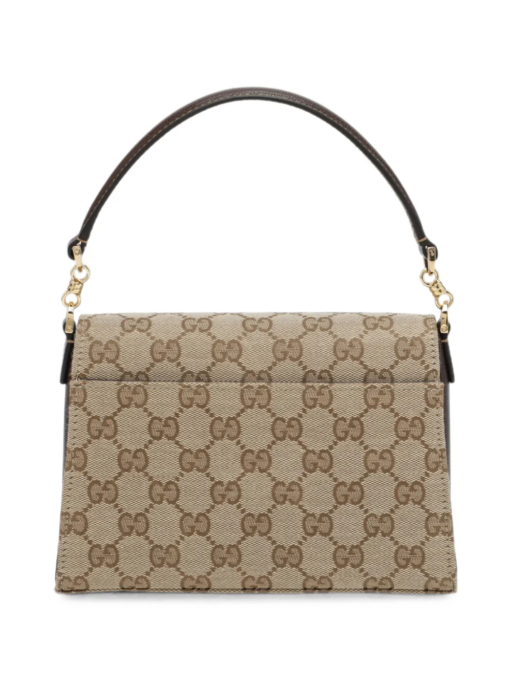 Gucci Kleine Horsebit Duomo GG canvas shopper Bruin