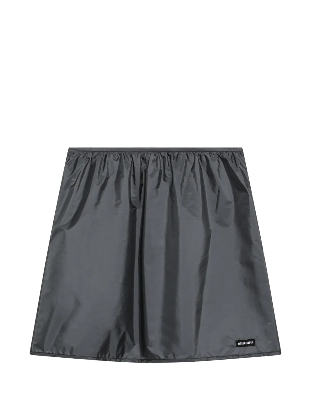 Miu Blouse van technische stof Grijs
