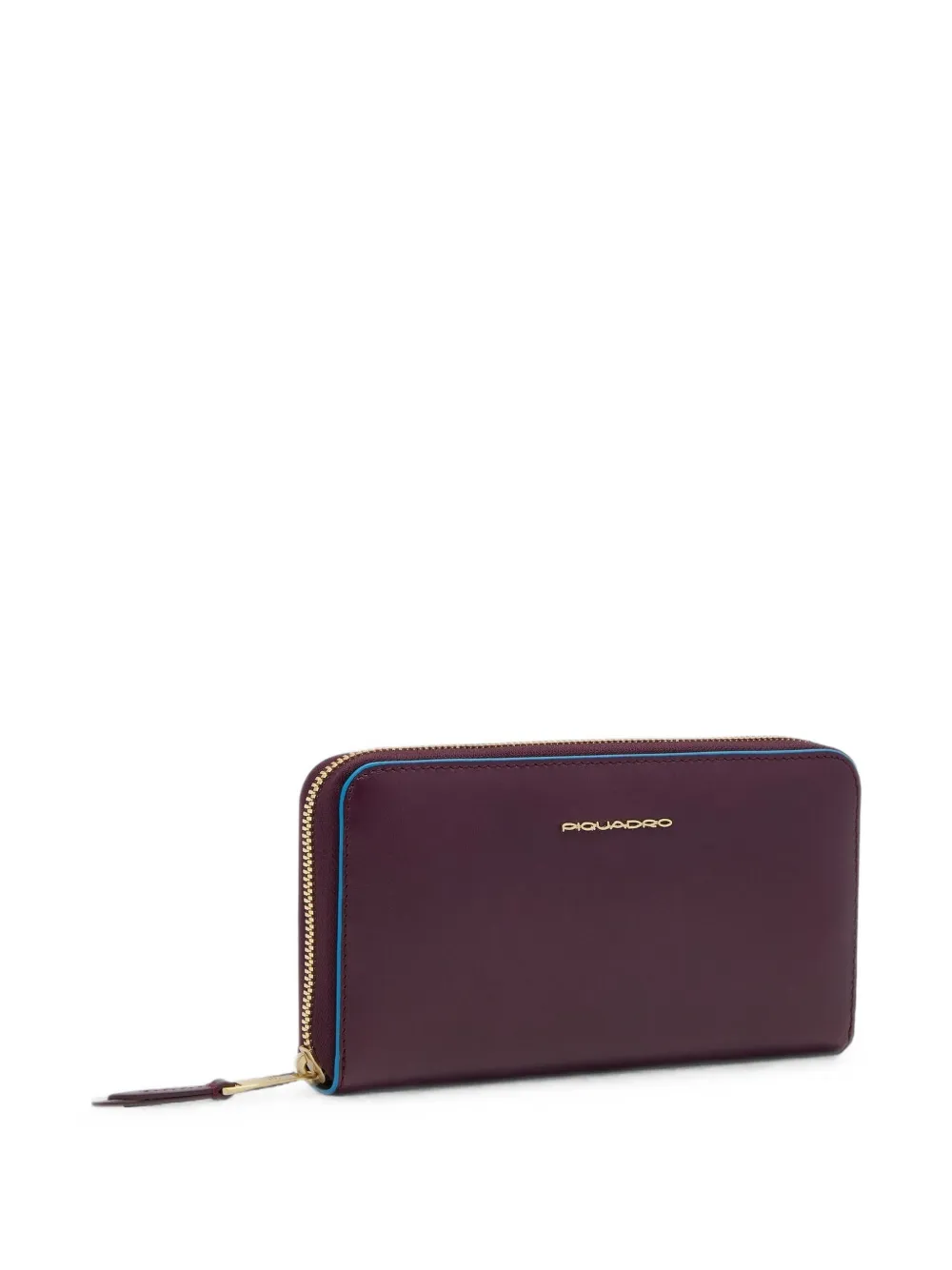 PIQUADRO Leren portemonnee Rood