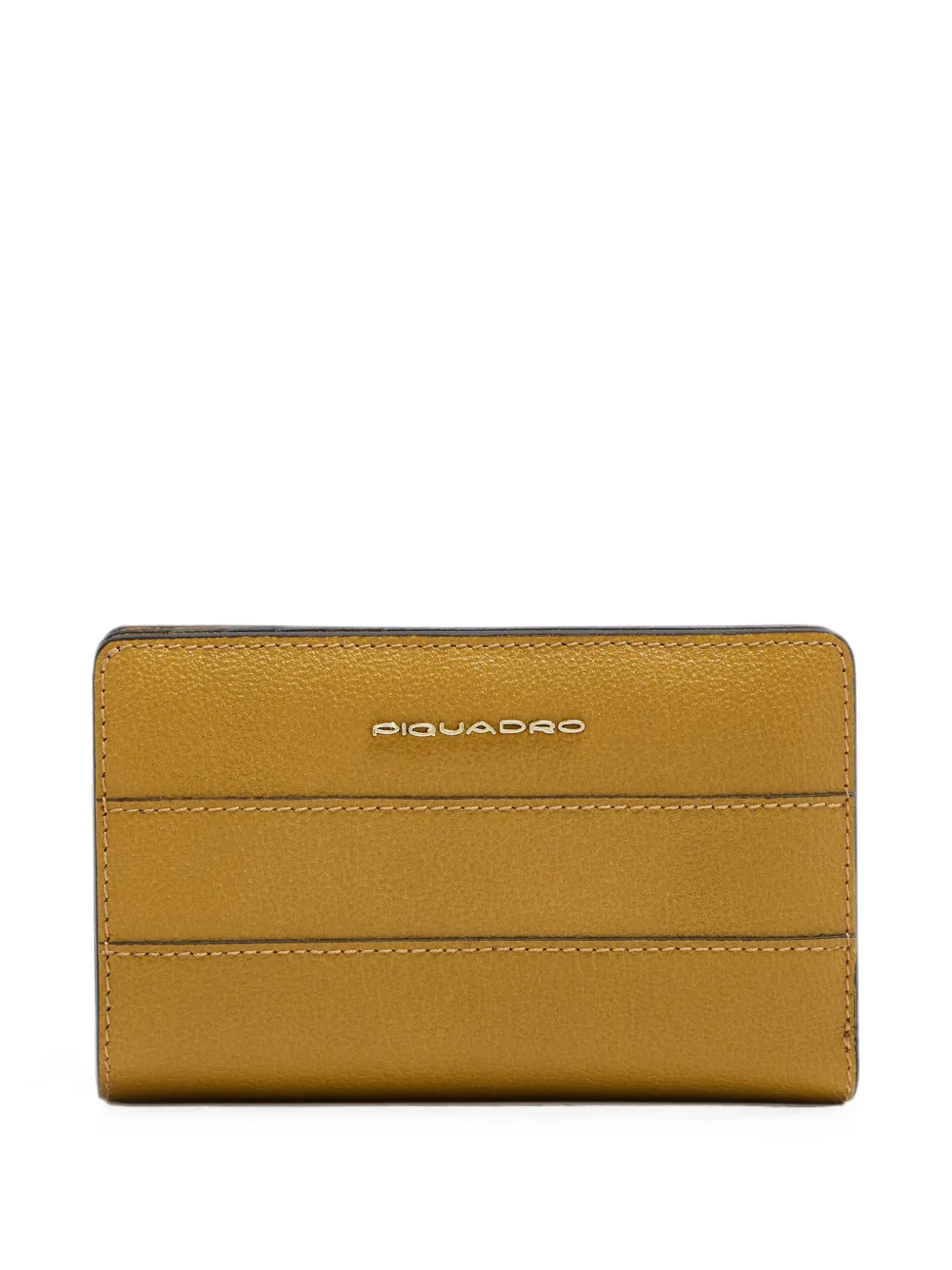 PIQUADRO bifold leather wallet - Giallo