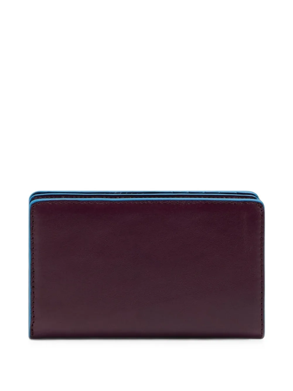 PIQUADRO Leren portemonnee Paars