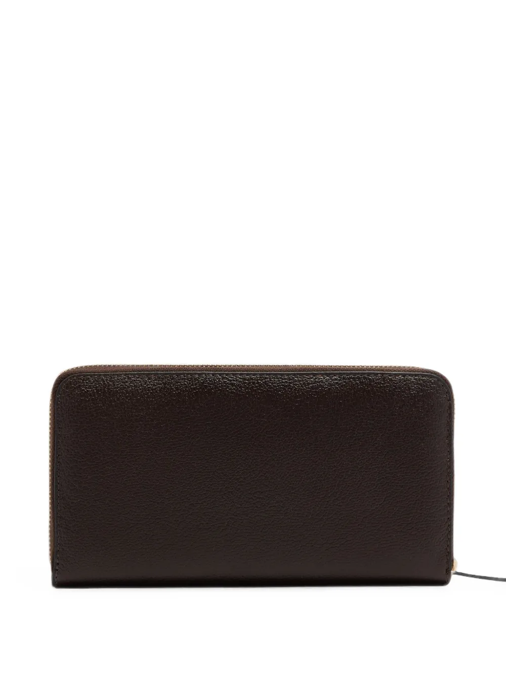 PIQUADRO logo-plaque zip-around wallet Bruin