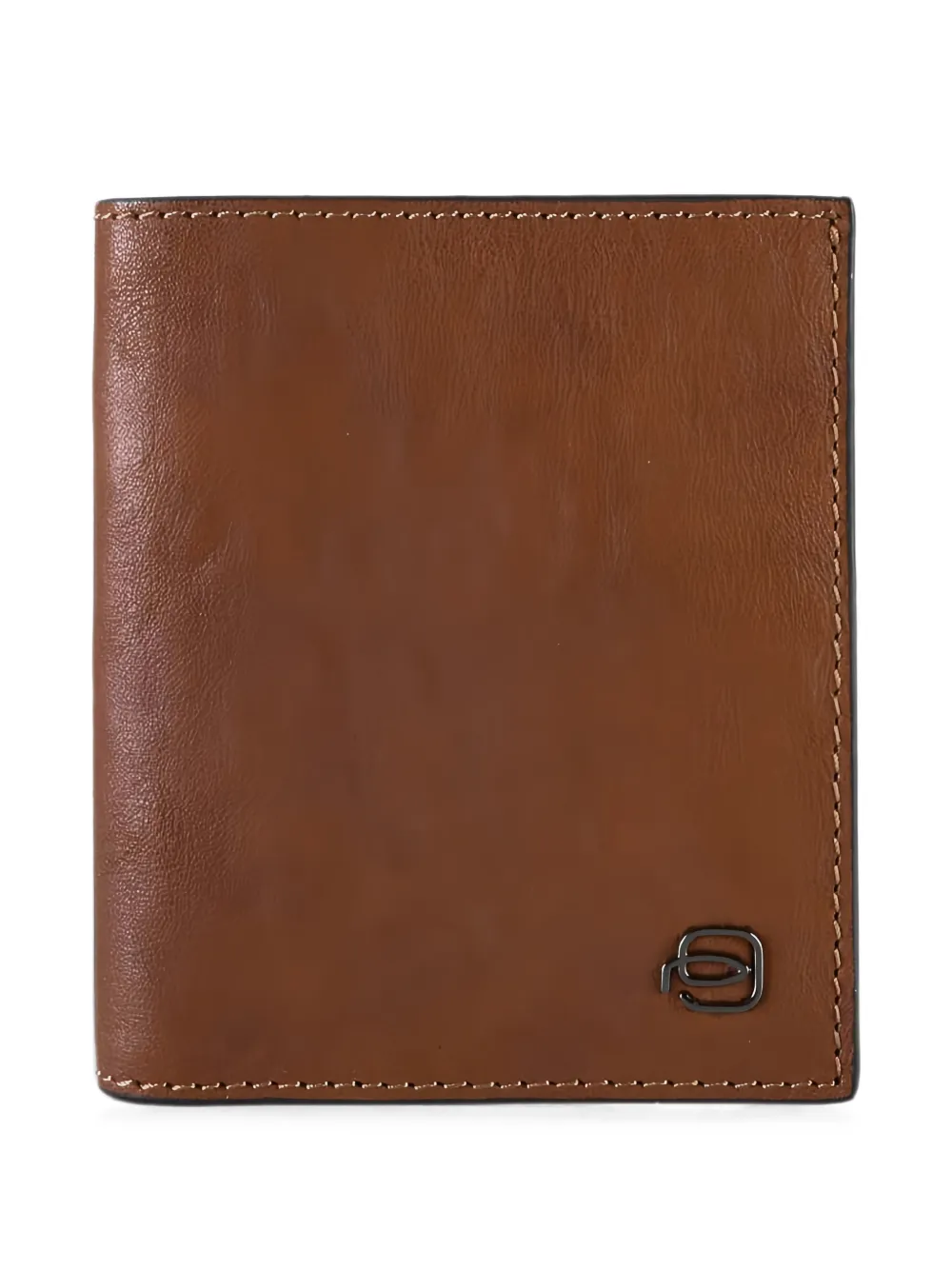 PIQUADRO leather card holder - Marrone