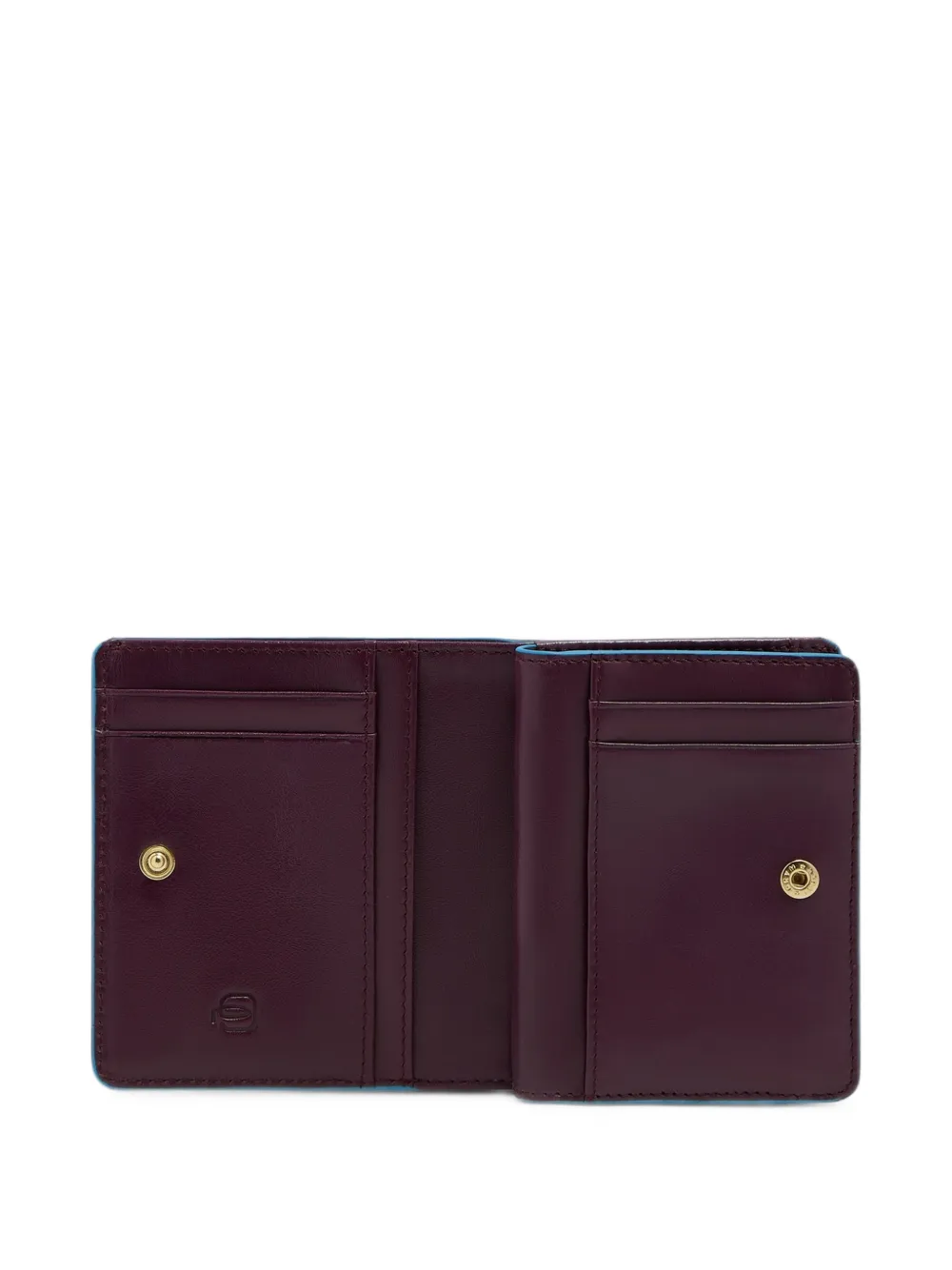 PIQUADRO Leren portemonnee Paars