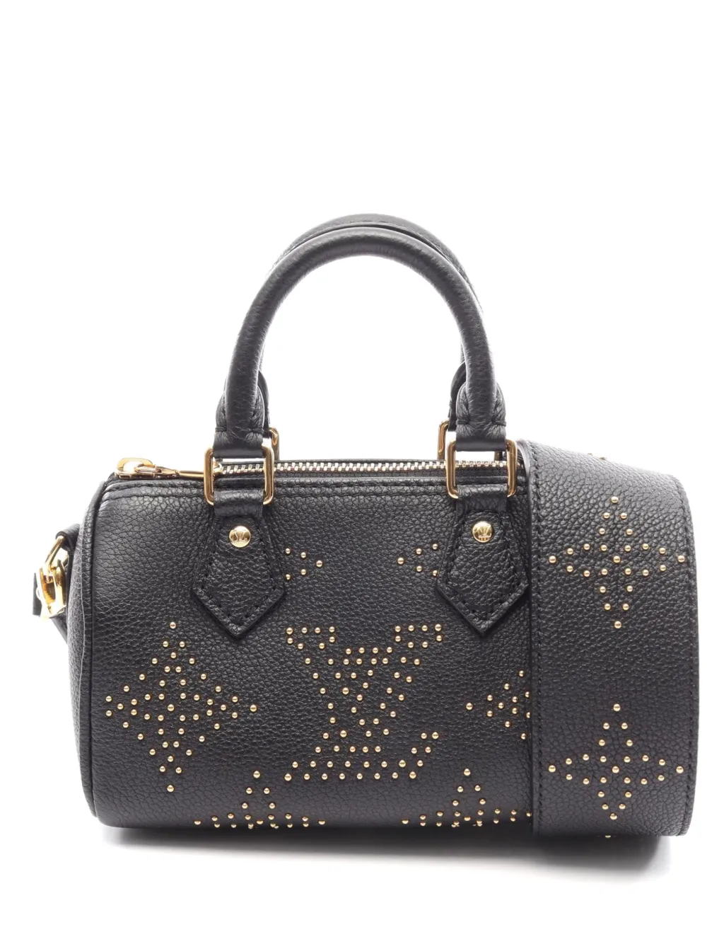 Louis Vuitton Pre-Owned 2010s Nano Speedy Monogram Empreinte handbag - Black