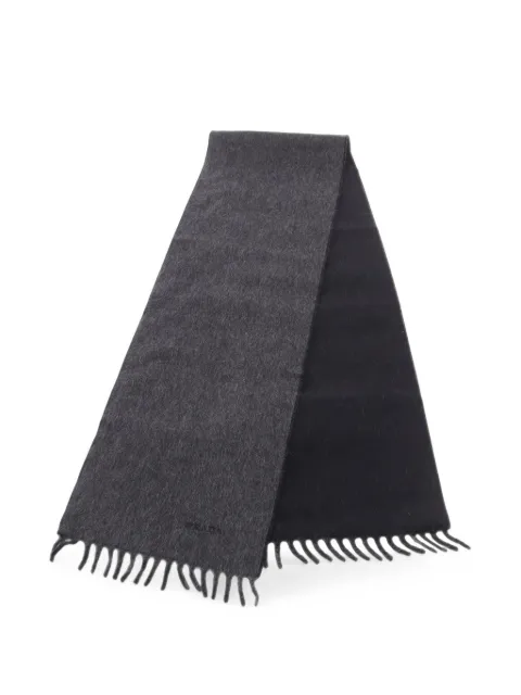 Prada Pre-Owned 2010s embroidered-logo scarf