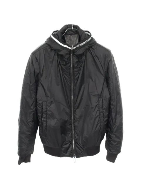 Emporio Armani Pre-Owned 2010s reversible hooded jacket