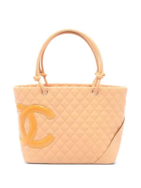 CHANEL Pre-Owned 2005-2006 large Cambon Line handbag