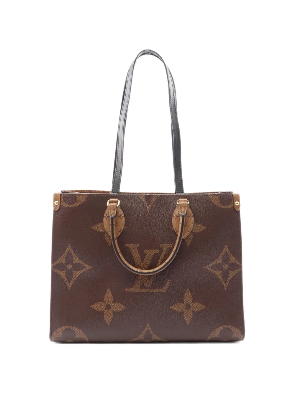 Louis Vuitton Pre-Owned large On-the-go MM Monogram handbag - Marrone
