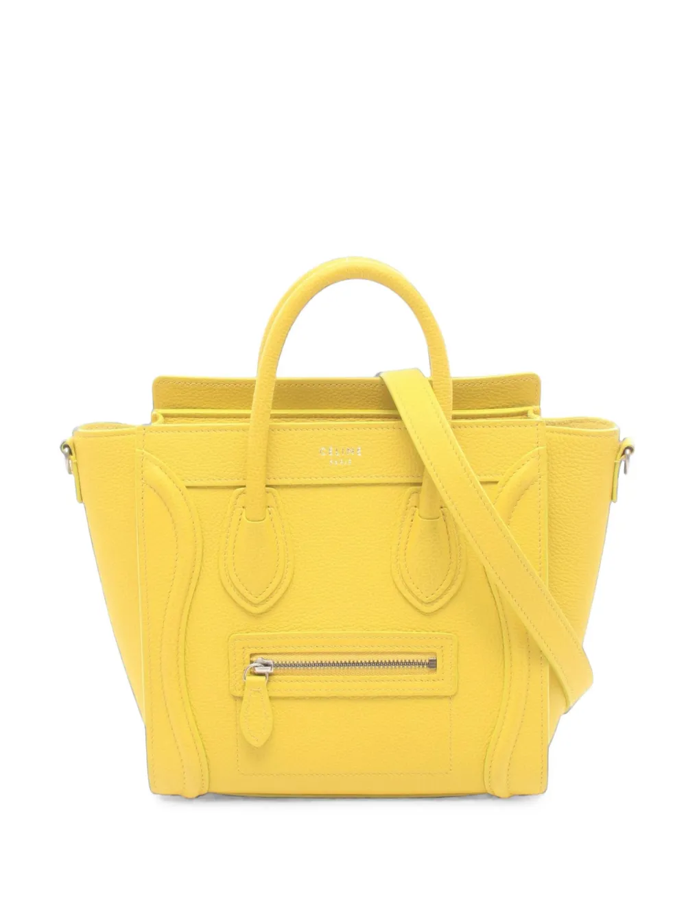Celine Pre-Owned 2010s XS Luggage Shopper handbag - Giallo