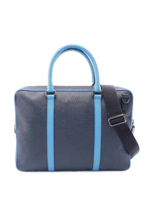 Burberry Pre-Owned 2010s leather briefcase