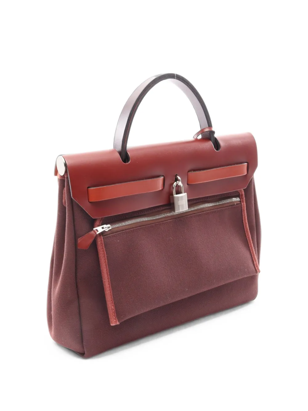 Hermès Pre-Owned 2020 PM Herbag Zip tote bag - Rosso