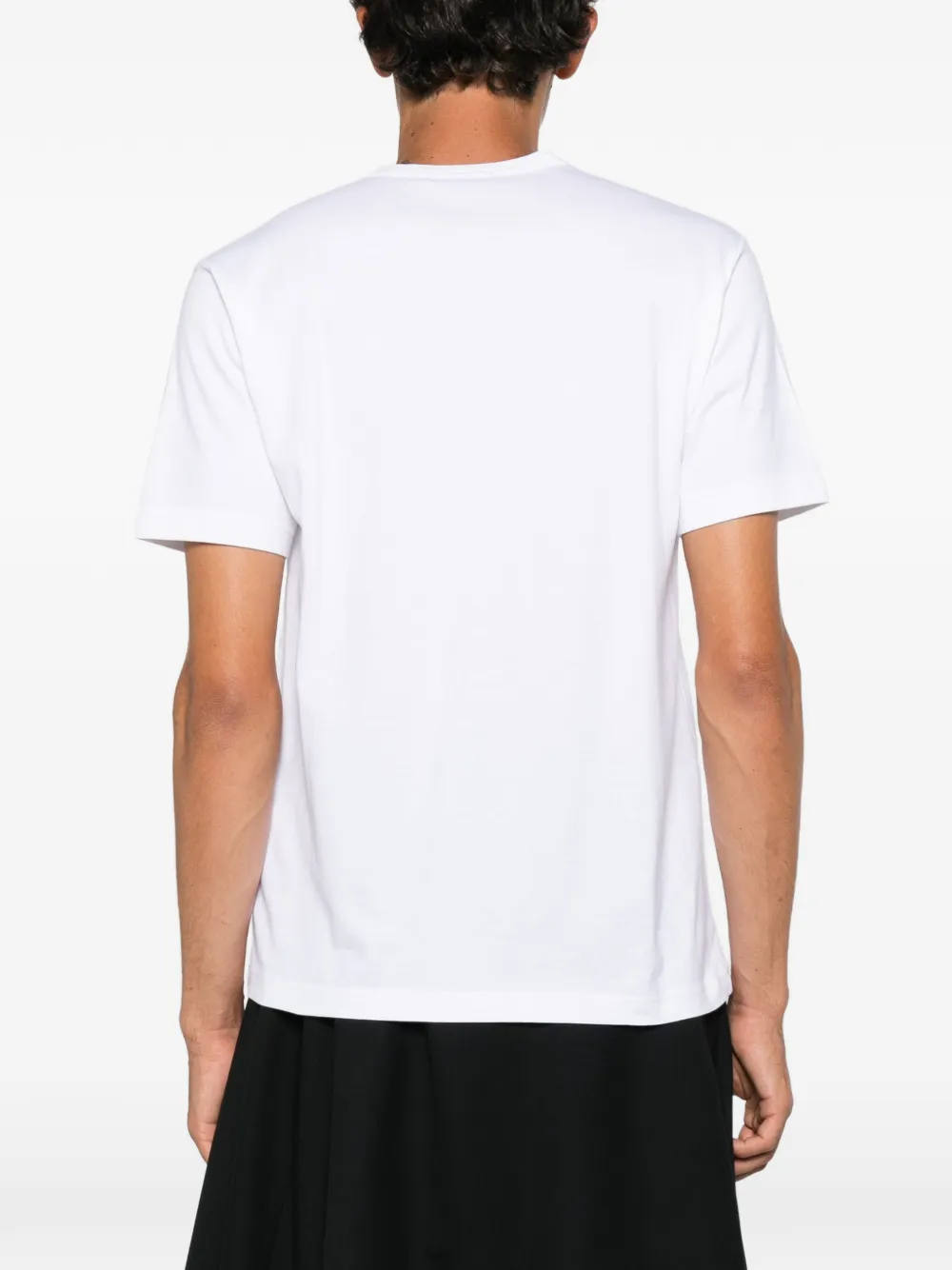 Comme des Garçons Homme T-shirt met logoprint Wit