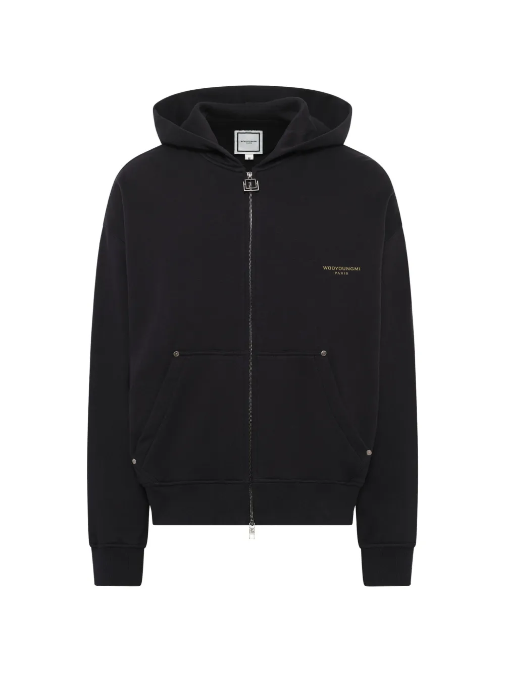 Wooyoungmi Scenery forest-print zip-up hoodie