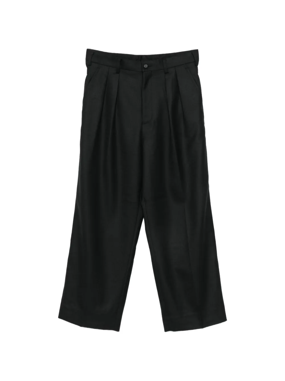 Comme des Garçons Homme buckle-detail pleated trousers