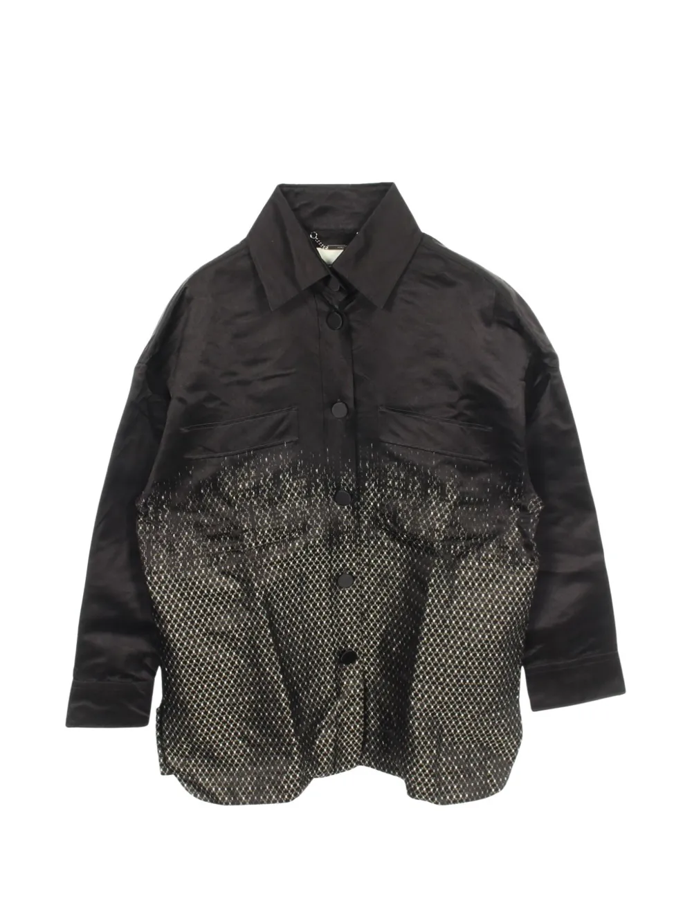 Fendi Pre-Owned 2010s geometric-pattern shirt - Nero