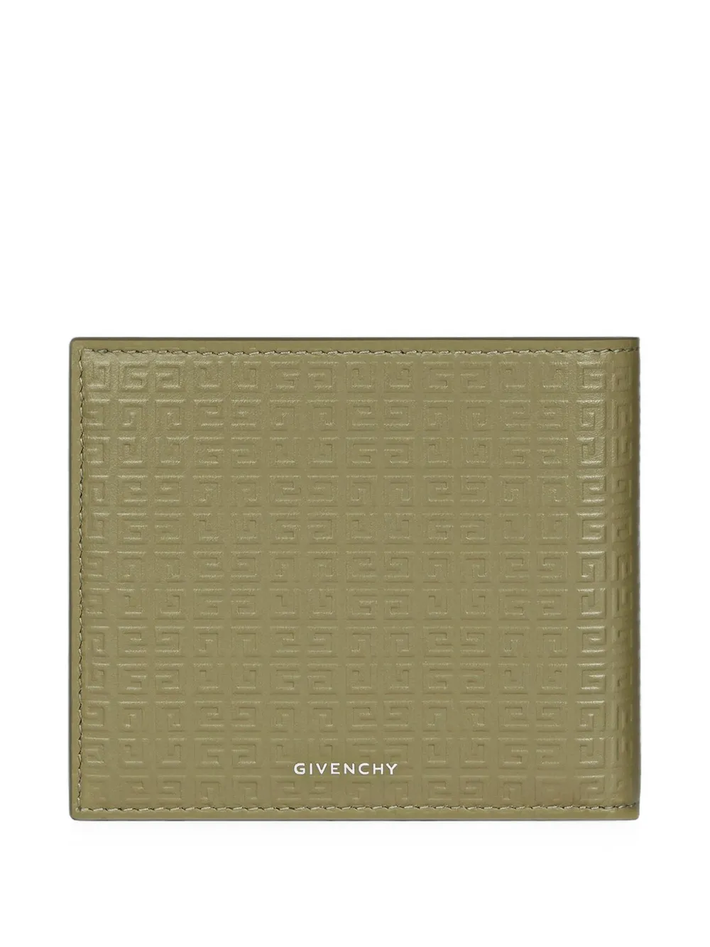 Givenchy 4G Micro leren portemonnee Groen