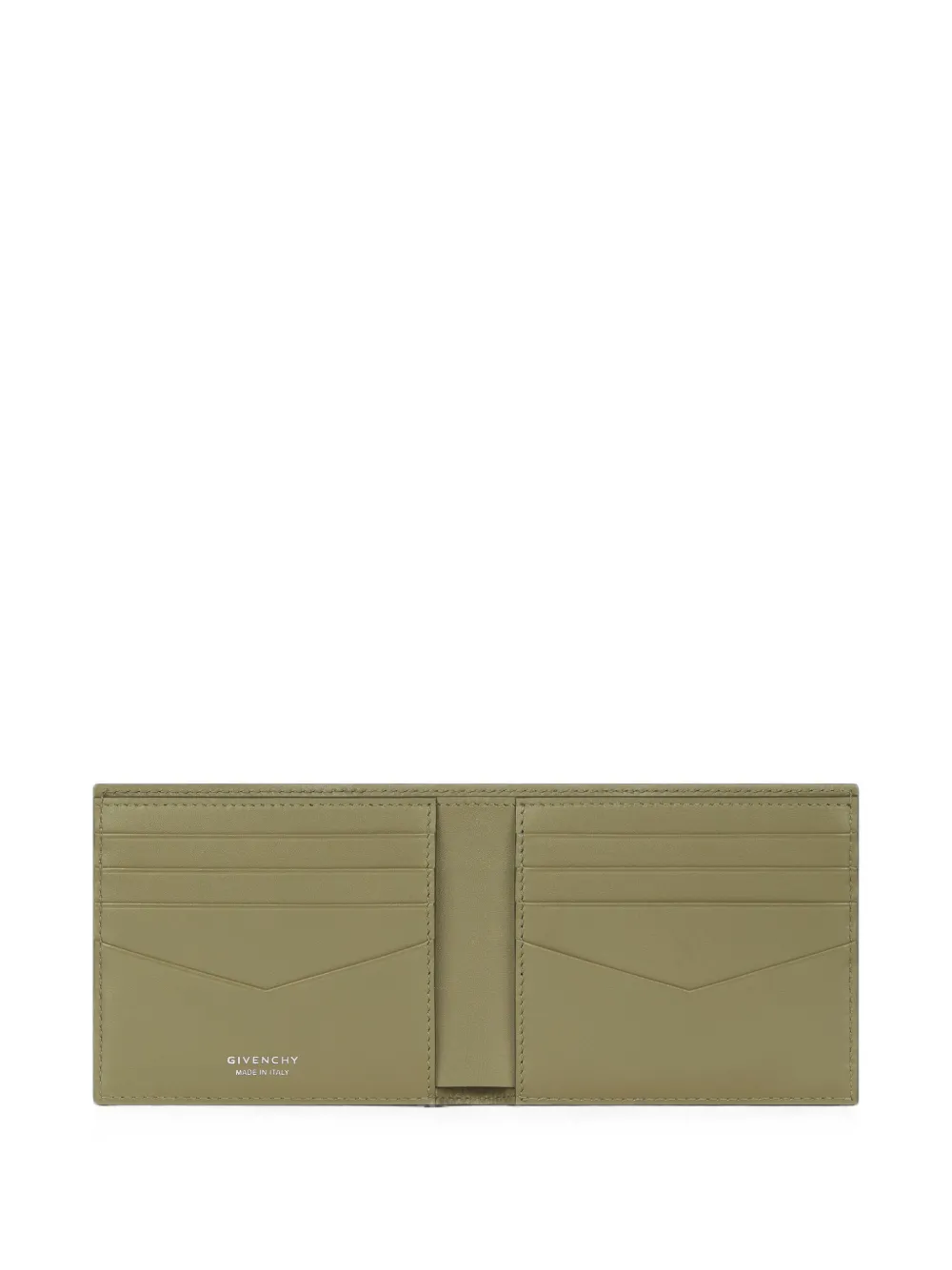 Givenchy 4G Micro leren portemonnee Groen