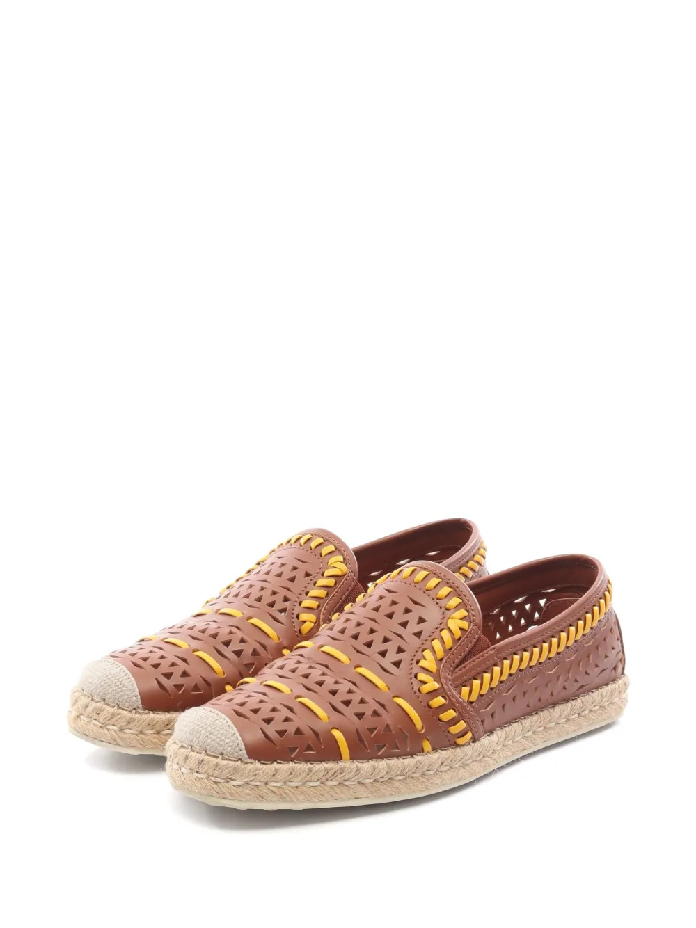 Tod's Vintage espadrilles Gommino (années 2010) - Marron